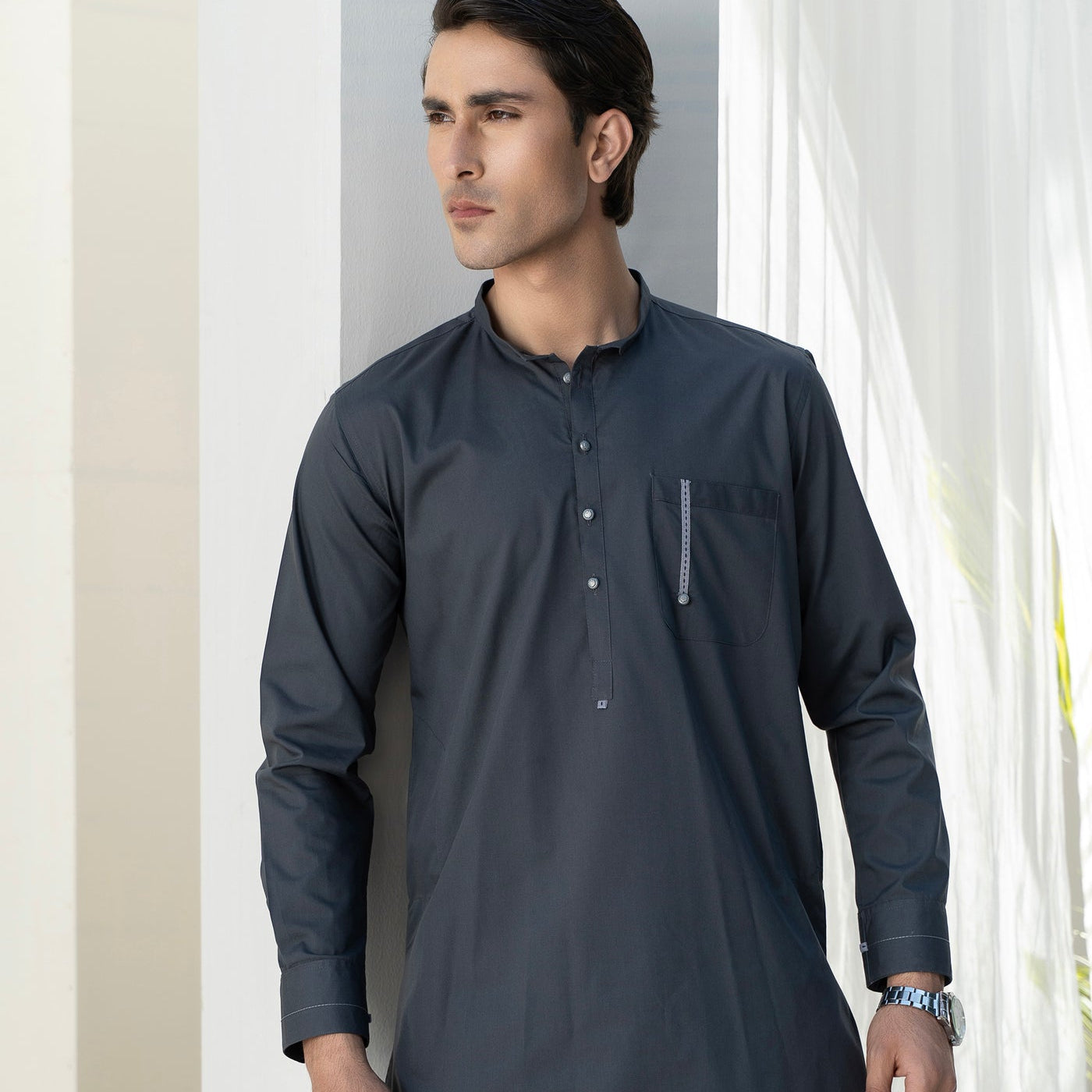 Charcoal Cotton Latha
