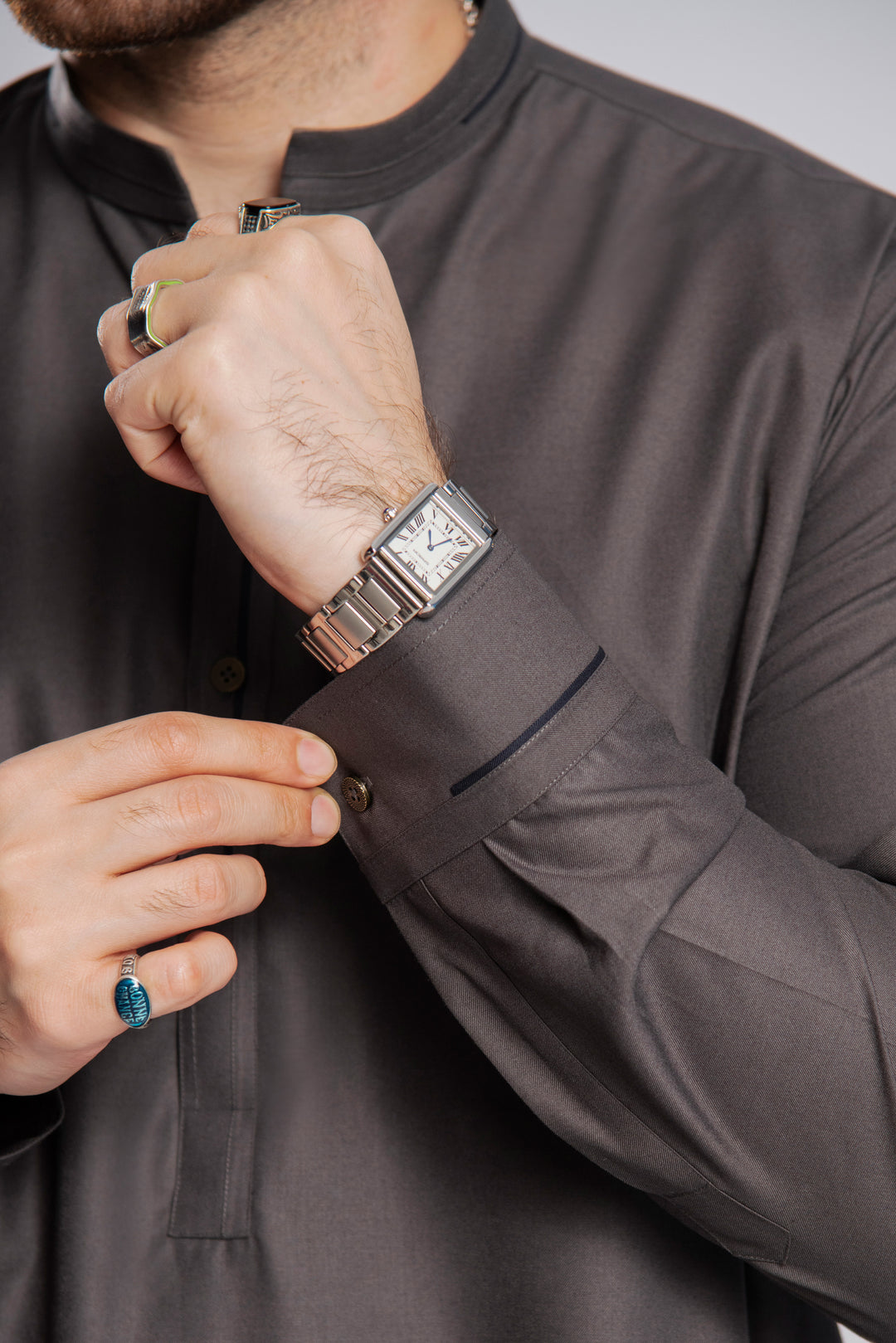 Titanium Gray Soft Cotton.