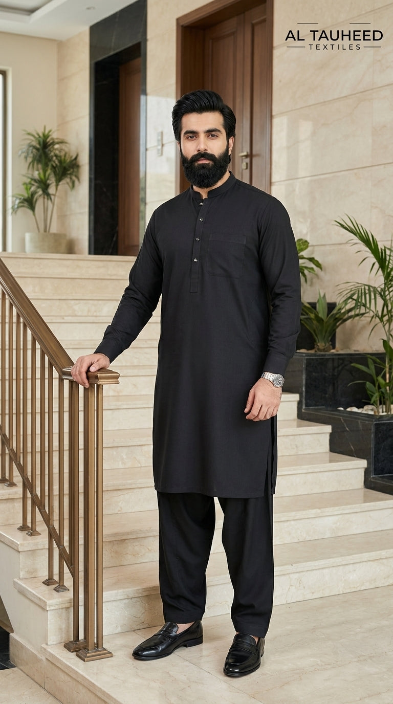 Chancellor Latha Platinum Black