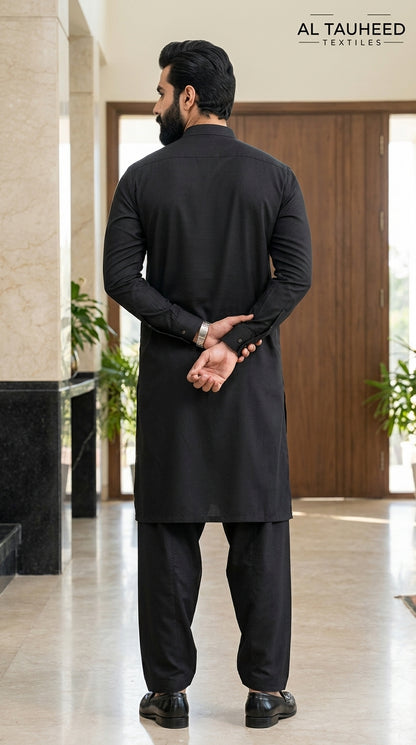 Chancellor Latha Platinum Black
