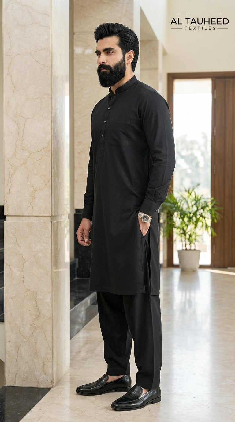 Chancellor Latha Platinum Black