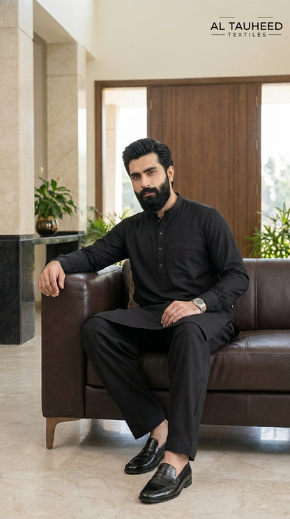 Chancellor Latha Platinum Black