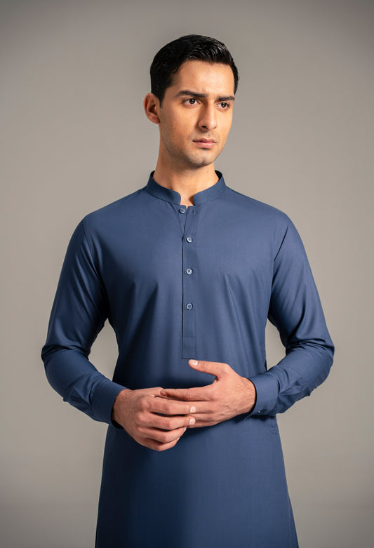 Sapphire Blue Soft Cotton