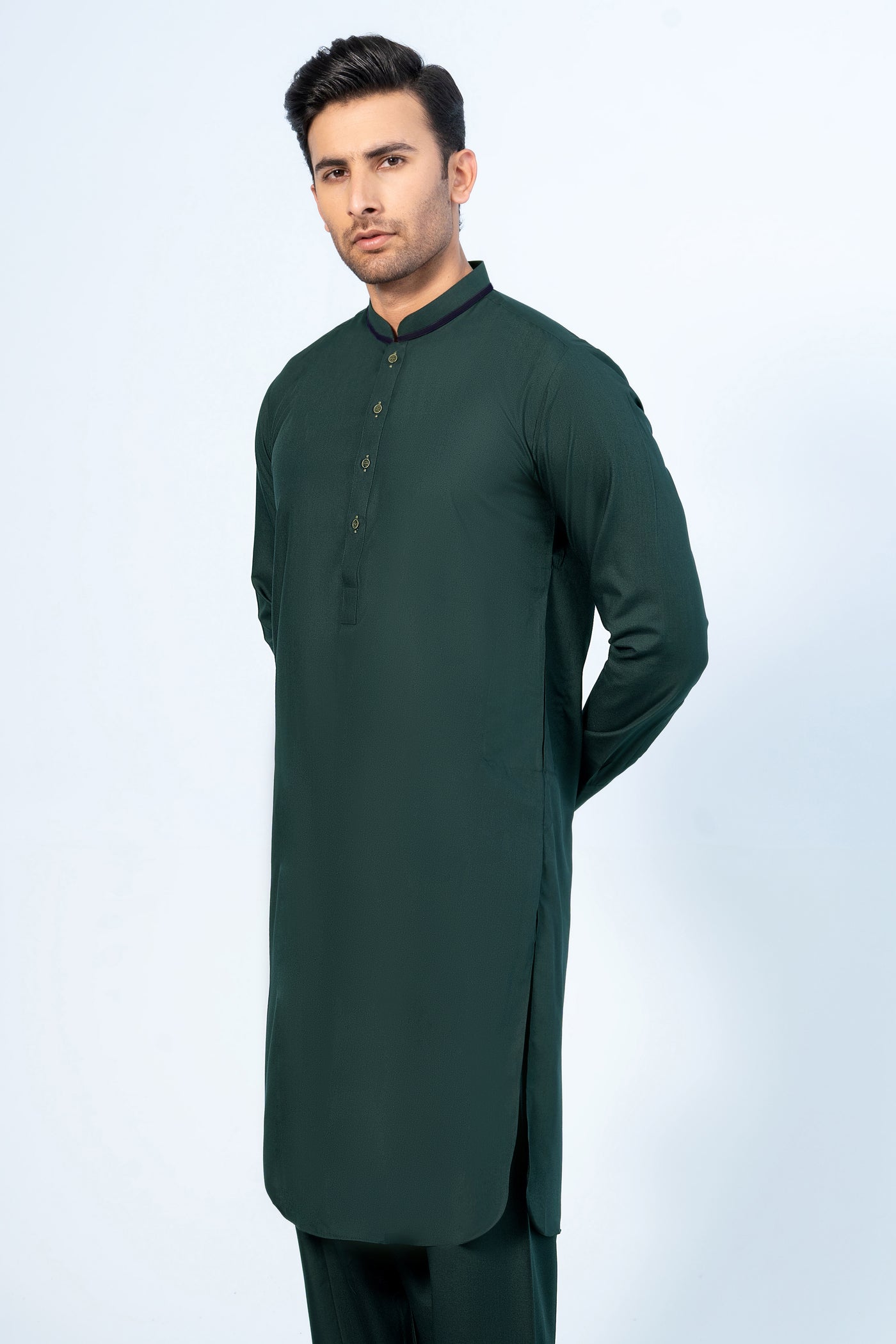 Olive Soft Cotton latha